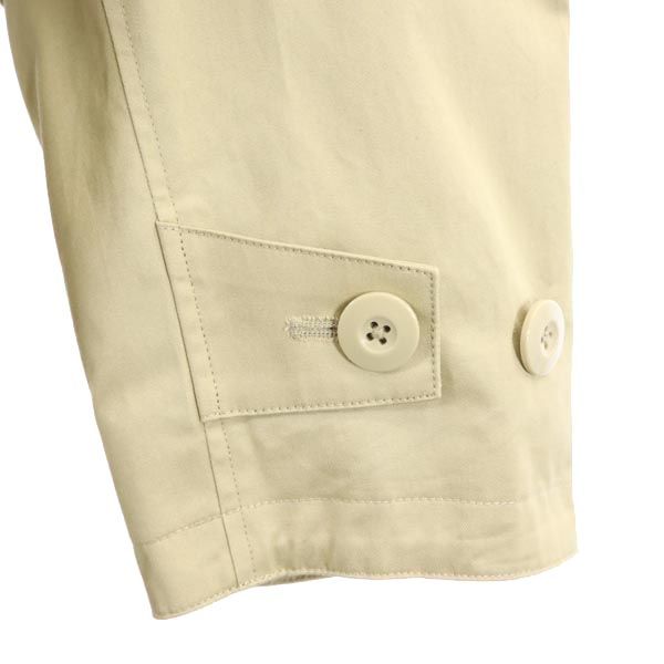 MACOBER マコバー コート L ベージュ コーデュロイ襟 メンズ