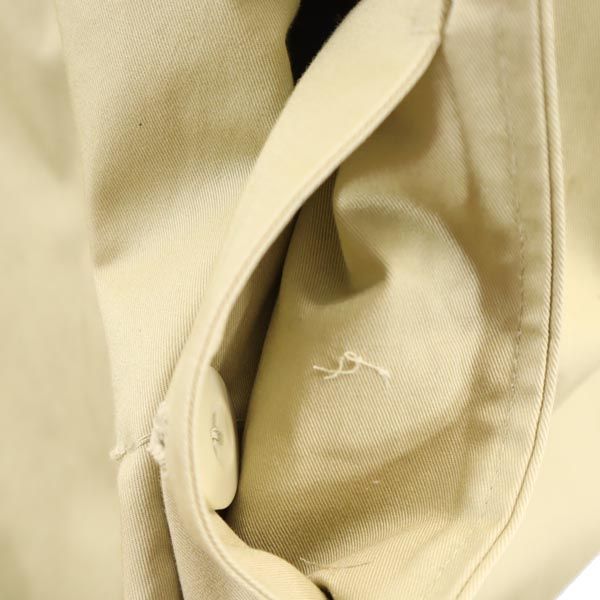 MACOBER マコバー コート L ベージュ コーデュロイ襟 メンズ