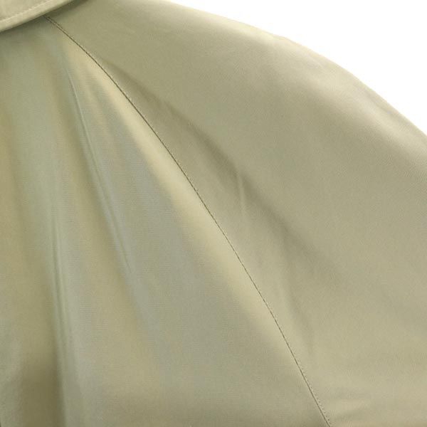 Aquascutum アクアスキュータム 英国製 ステンカラーコート ベージュ系 メンズ