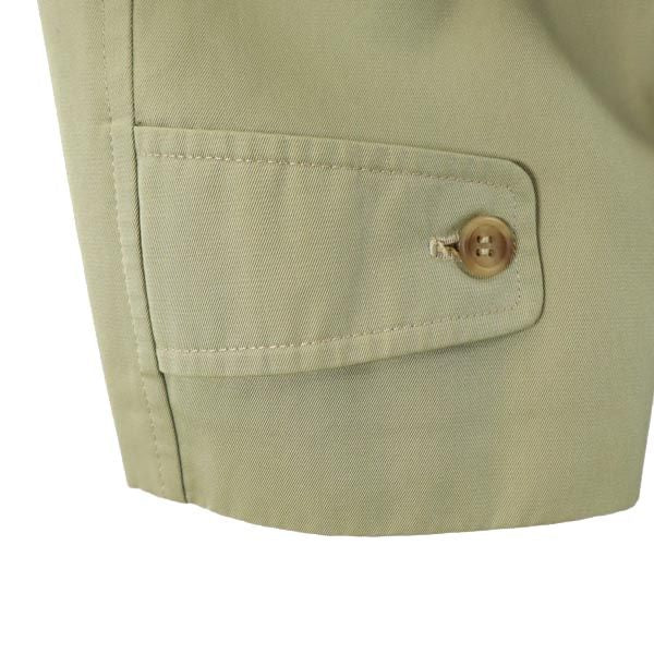 Aquascutum アクアスキュータム 英国製 ステンカラーコート ベージュ系 メンズ