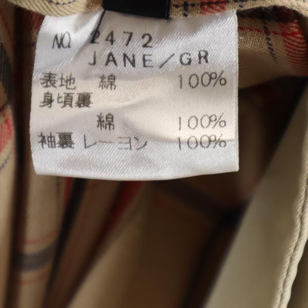 GRENFELL グレンフェル イギリス製 トレンチコート 32 ベージュ レディース