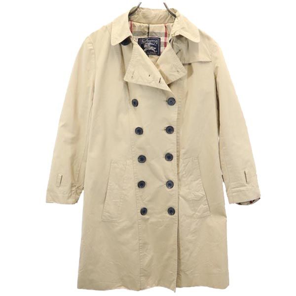 Burberrys バーバリーズ 80s 英国製 オールド トレンチコート ベージュ レディース