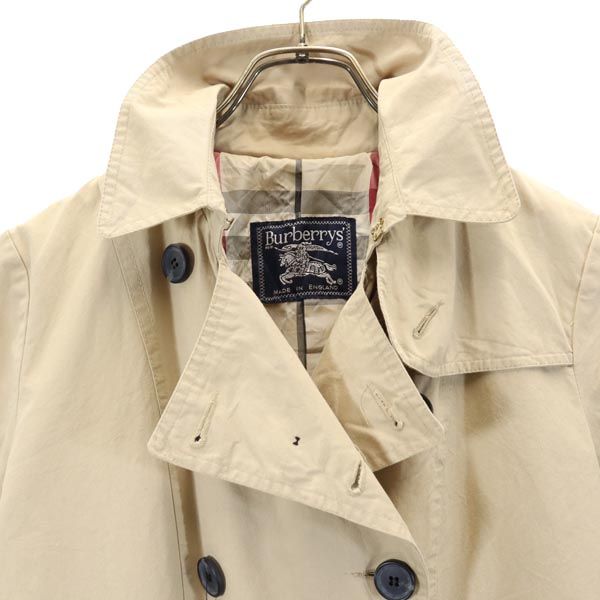 Burberrys バーバリーズ 80s 英国製 オールド トレンチコート ベージュ レディース