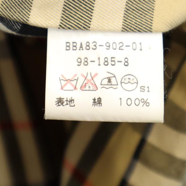 Burberrys バーバリーズ 90s 三陽商会 日本製 オールド トレンチコート 98-185-8 アイボリー系 メンズ