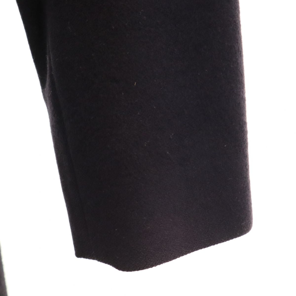 Mackintosh マッキントッシュ スコットランド製 ウール ステンカラーコート 32 ネイビー レディース