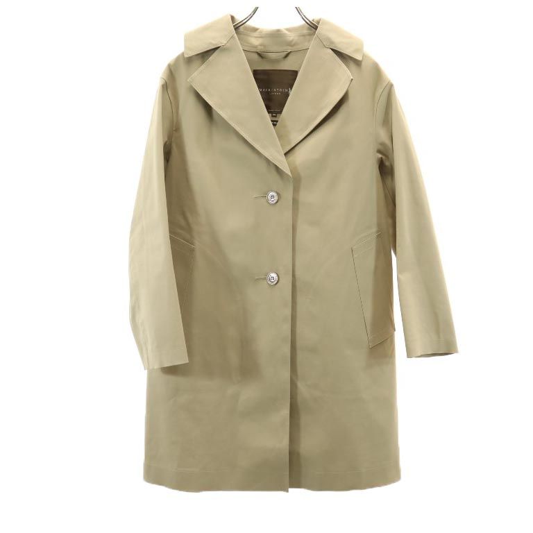 Mackintosh マッキントッシュ 三陽商会 チェスターコート 36 ベージュ レディース