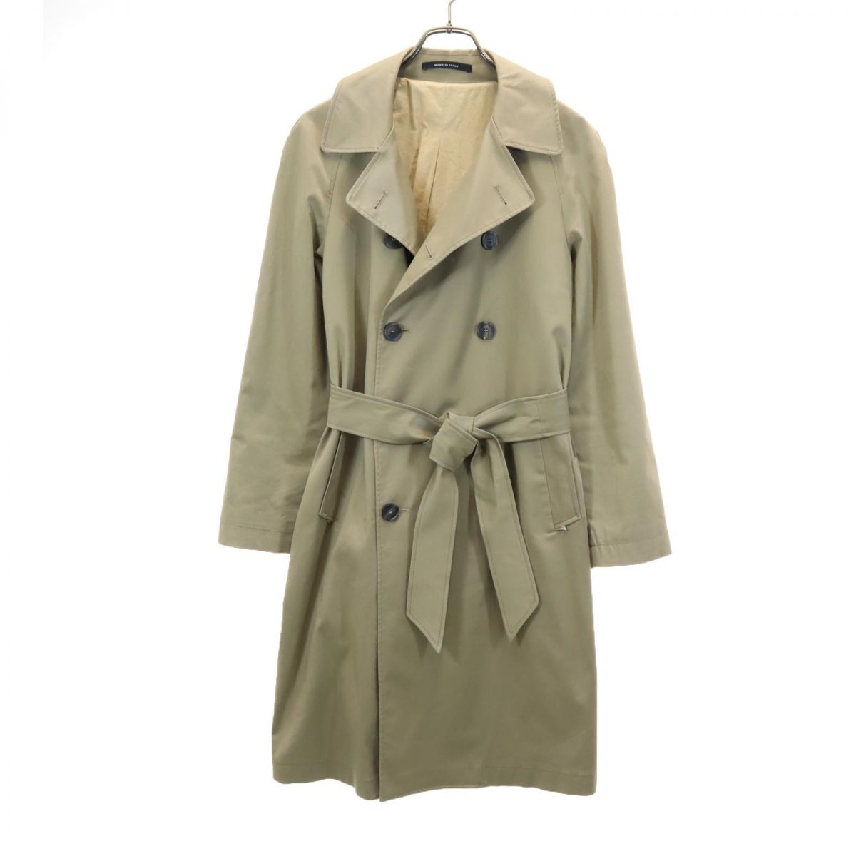 TAGLIATORE タリアトーレ イタリア製 トレンチコート 44 カーキ系 メンズ