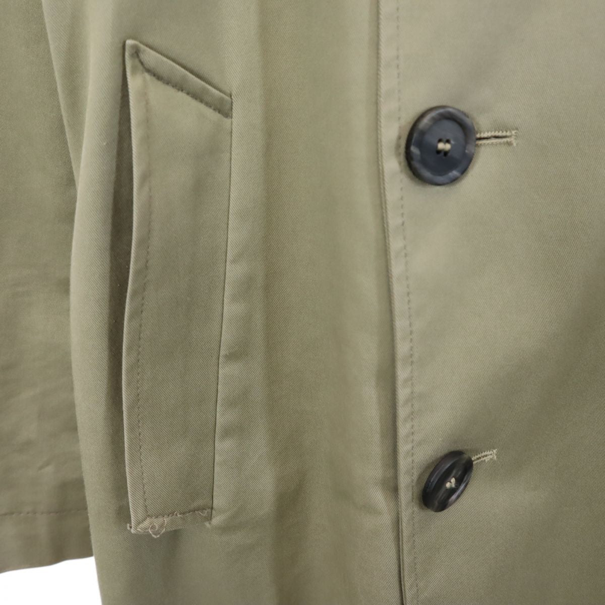 TAGLIATORE タリアトーレ イタリア製 トレンチコート 44 カーキ系 メンズ
