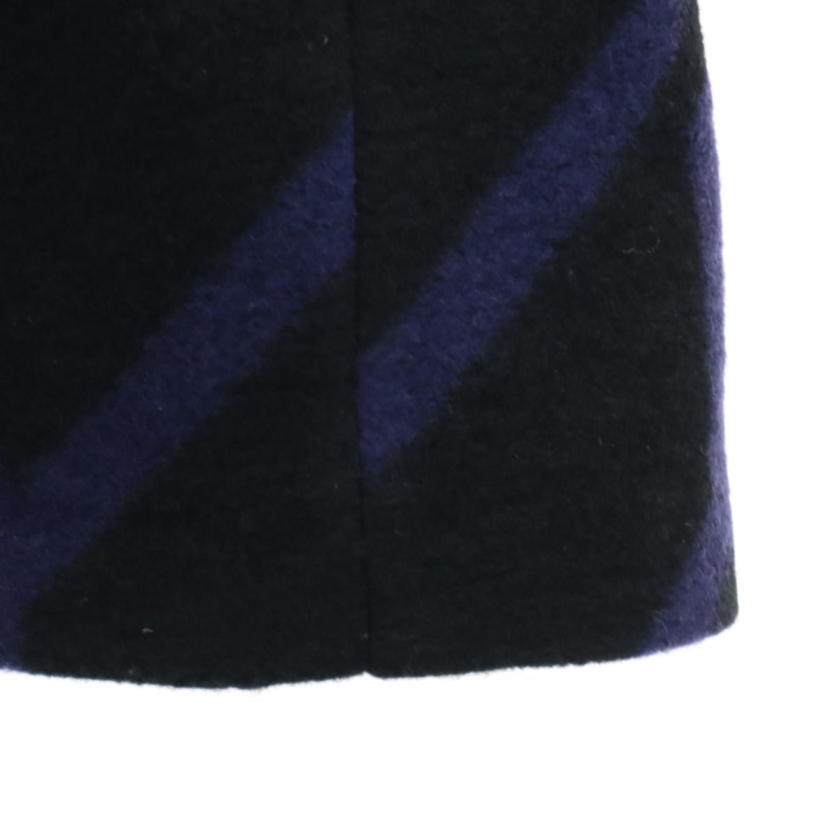 ARMANI EXCHANGE アルマーニエクスチェンジ ウールブレンド チェスターコート M 黒系 レディース