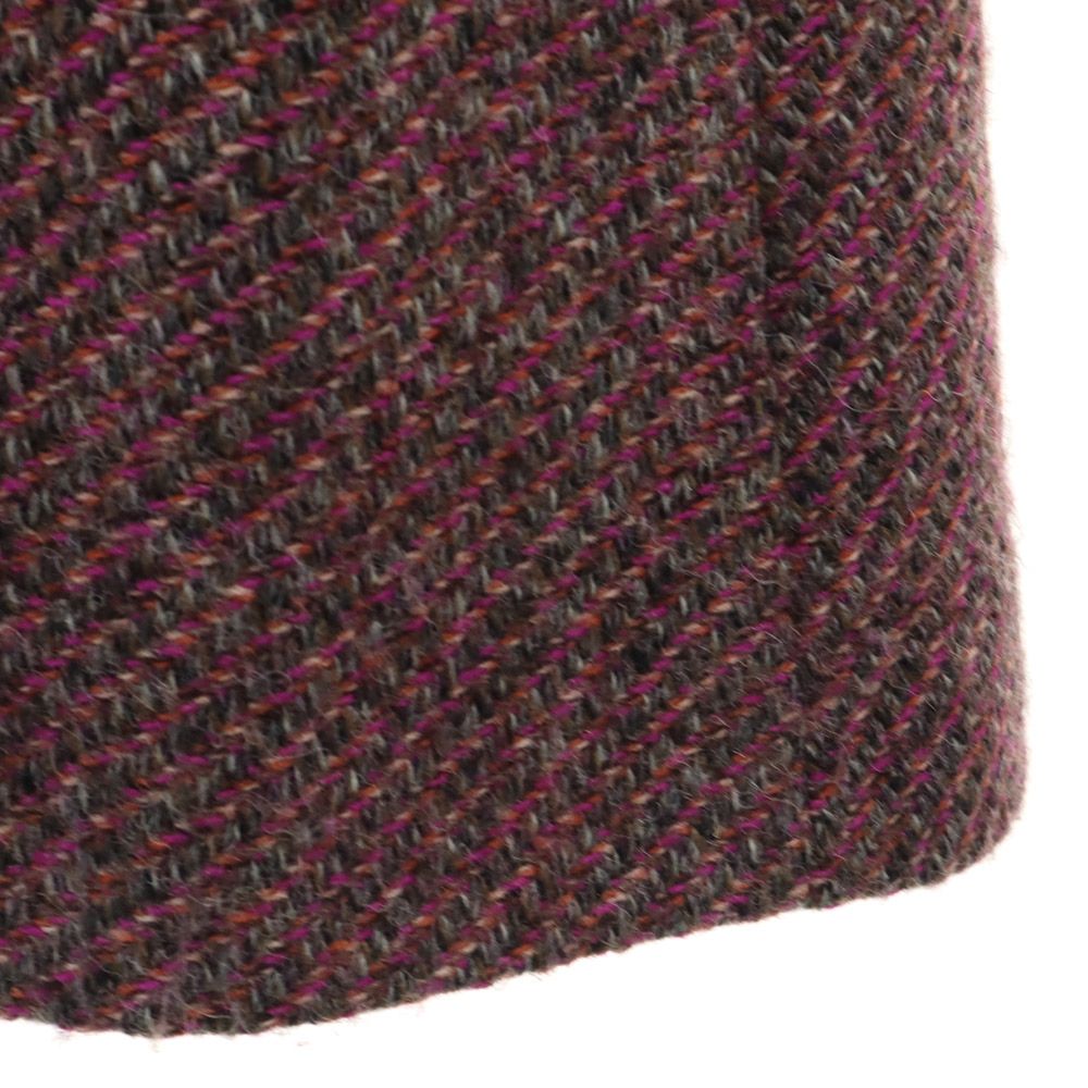 Aquascutum アクアスキュータム 70s 80s ヴィンテージ ウールコート パープル系 レディース