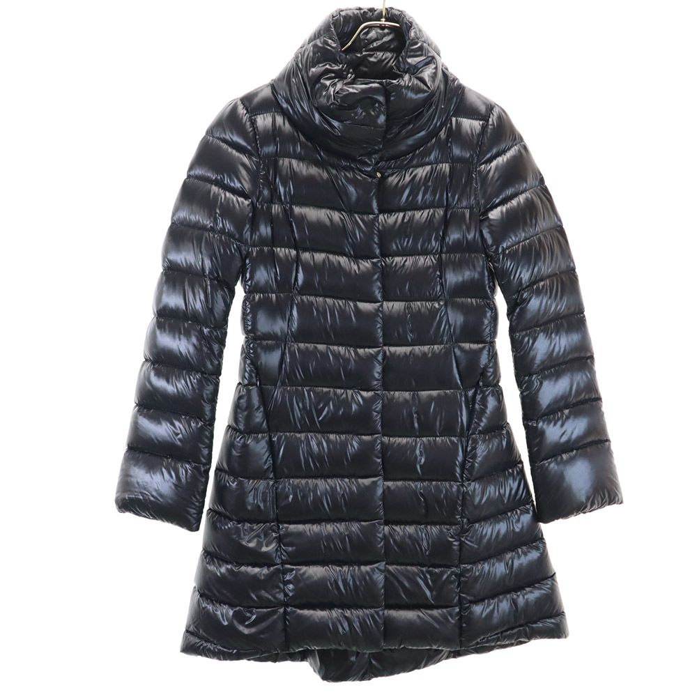 Herno ヘルノ グース ダウンコート 40 ブラック レディース