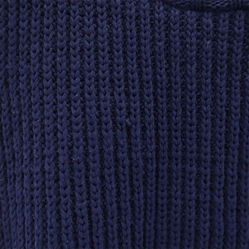 JOHN LAWRENCE SULLIVAN ジョンローレンスサリバン 日本製 ノースリーブ ニット ドッキング ロングワンピース X パープル×ネイビー レディース