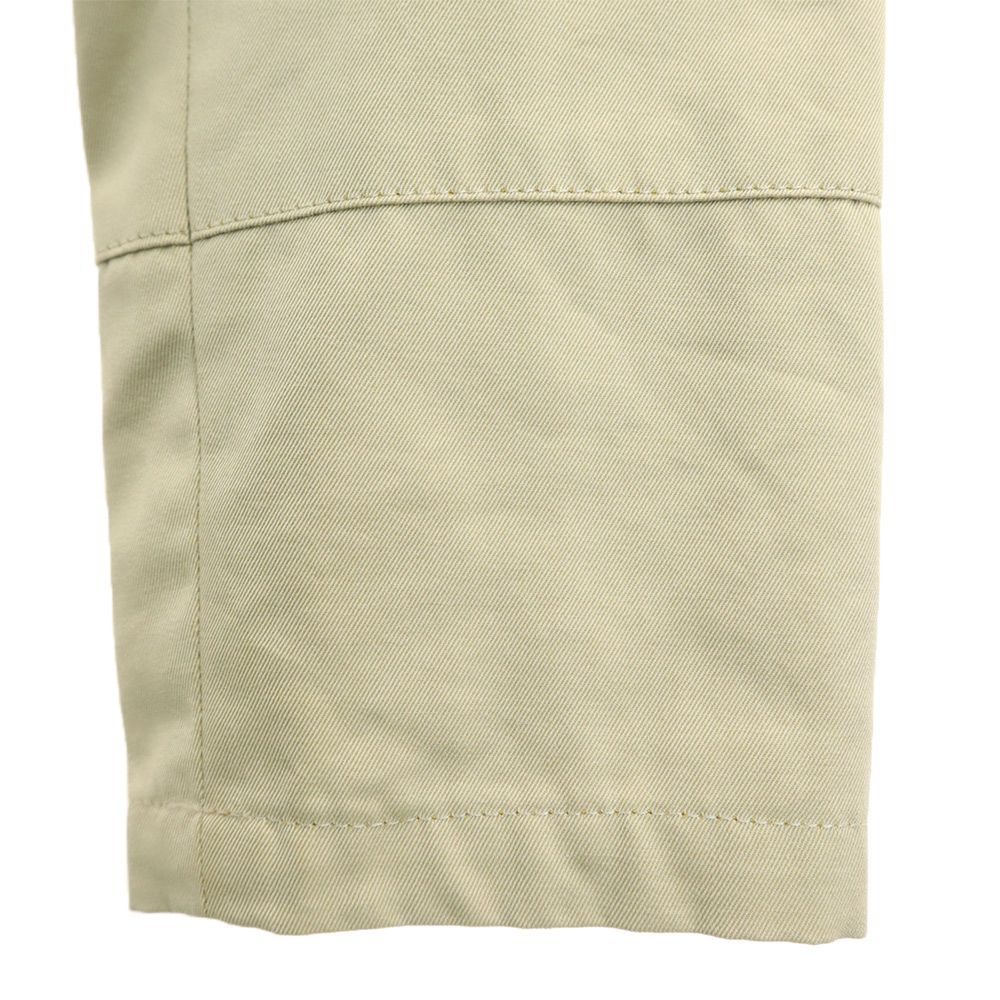 gomme ゴム 日本製 長袖 膝丈ワンピース ベージュ レディース