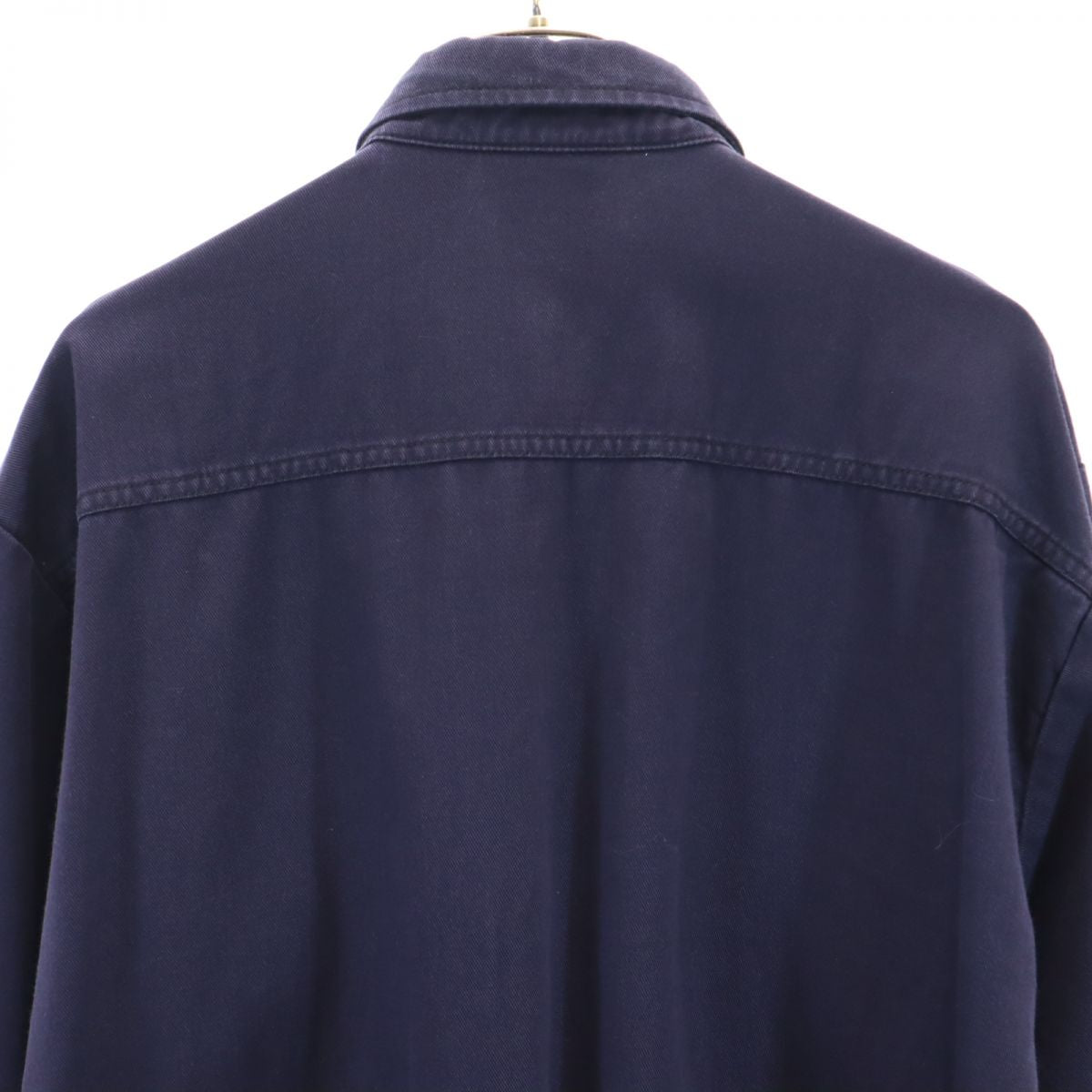 WORKRITE ワークライト 長袖 ボタンダウンシャツ 46-R ネイビー メンズ