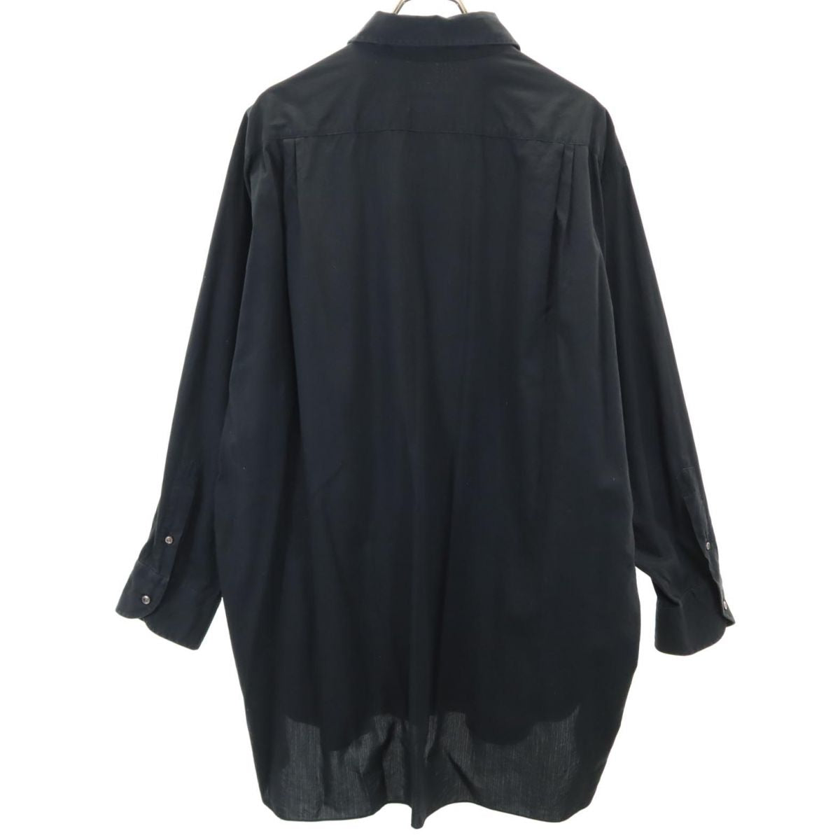 バーバリー ストライプ柄 長袖 シャツ 黒 BURBERRY メンズ