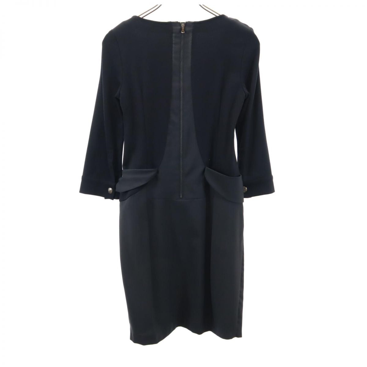 MAX&CO マックスアンドコー 7分袖 チュニック S 黒 レディース