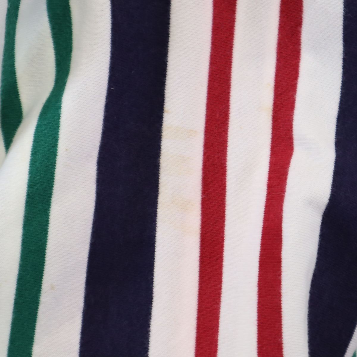 GANT ガント 90s オールド ストライプ柄 半袖 ハーフボタン ラガーシャツ XL RUGGERビックサイズ メンズ