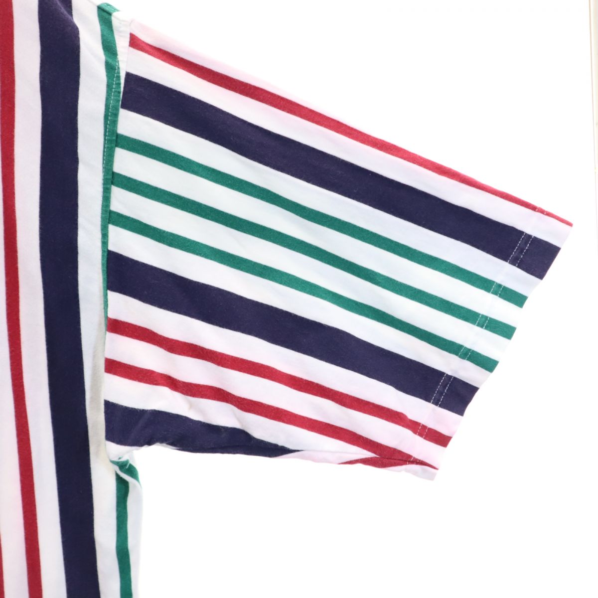 GANT ガント 90s オールド ストライプ柄 半袖 ハーフボタン ラガーシャツ XL RUGGERビックサイズ メンズ