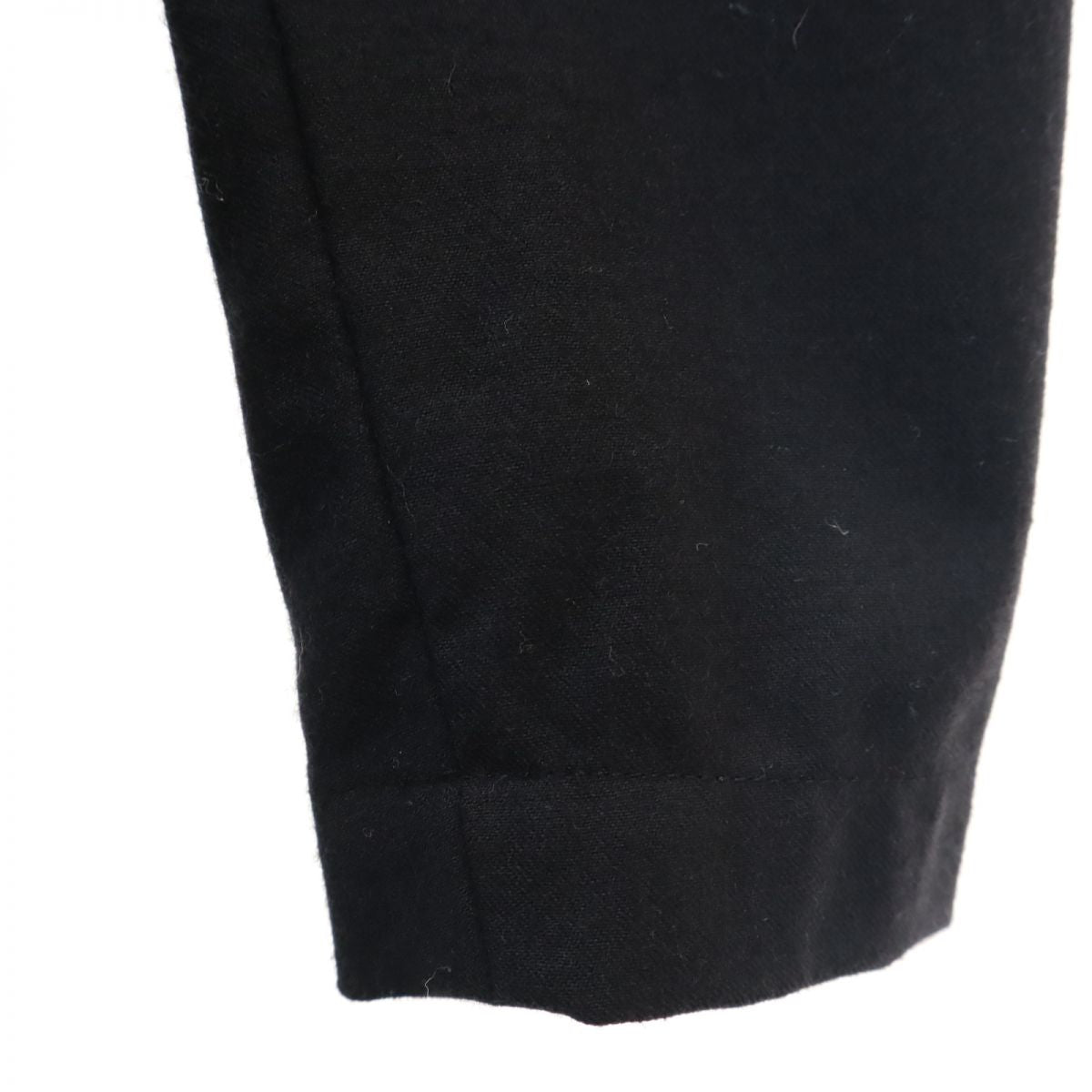 HENRIK VIBSKOV ヘンリックヴィブスコフ ウールブレンド 長袖 変形 膝丈ワンピース M グレー×黒 レディース