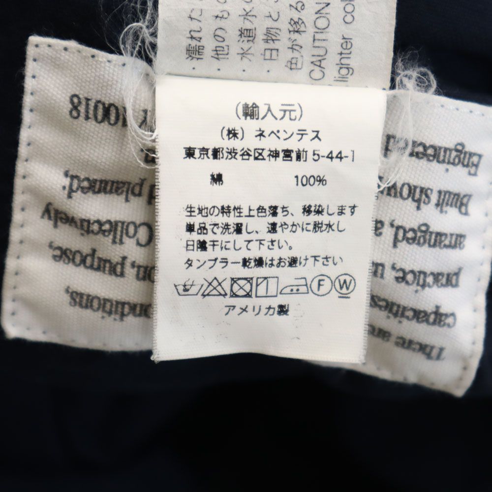 FWK ENGINEERED GARMENTS エフダブリューケイバイエンジニアドガーメンツ USA製 半袖 ロングワンピース 1 ネイビー レディース