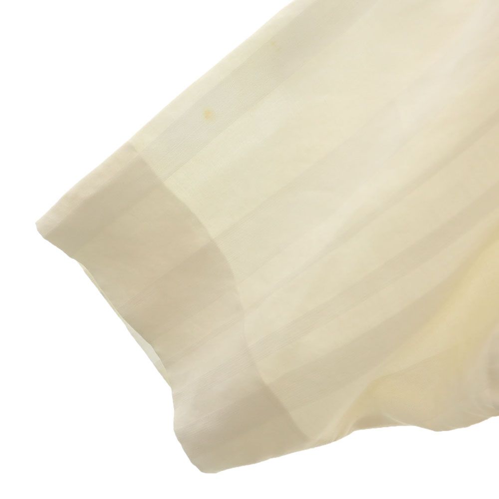 jonnlynx ジョンリンクス 日本製 リネンブレンド 半袖 ワンピース M ホワイト レディース