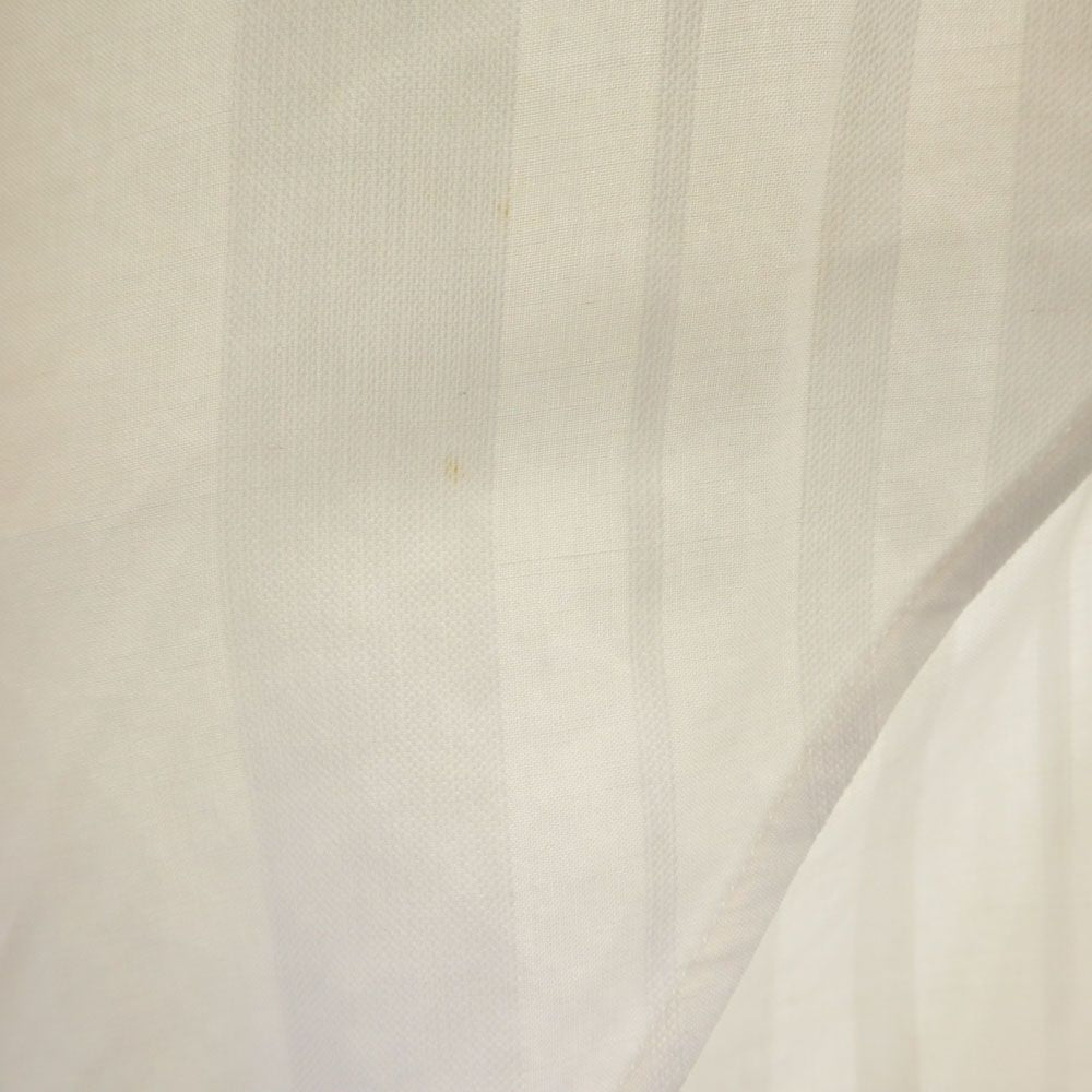 jonnlynx ジョンリンクス 日本製 リネンブレンド 半袖 ワンピース M ホワイト レディース