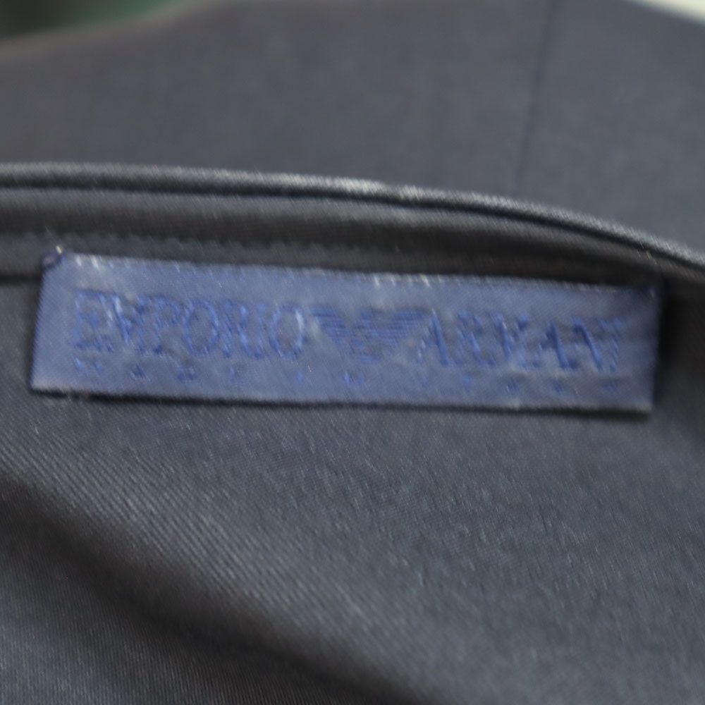 Emporio Armani エンポリオアルマーニ イタリア製 ノースリーブ ロングワンピース 40 ブラック レディース