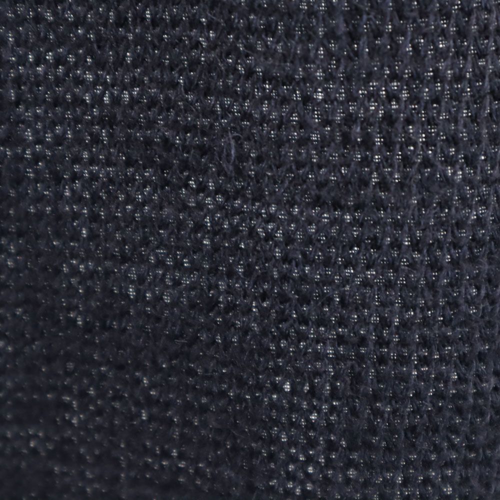 MAX&CO マックスアンドコー リネン ノースリーブ ニット切替 ミニワンピース XS ネイビー レディース