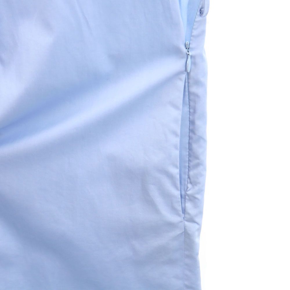 N_8 エンネオット イタリア製 ノースリーブ 膝丈ワンピース 38 ブルー系 レディース