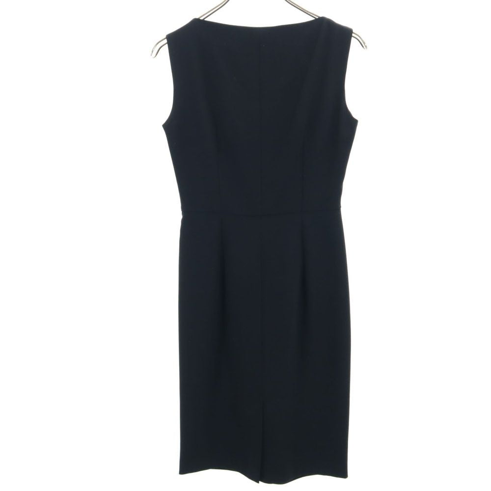 MAXMARA STUDIO マックスマーラステュディオ ノースリーブ ミニワンピース ブラック レディース