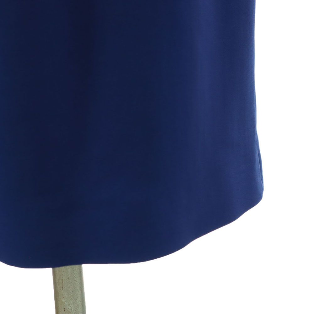 Stella McCartney ステラマッカートニー 未使用 半袖 ワンピース 42 ネイビー系 バックジップ タグ付き レディース