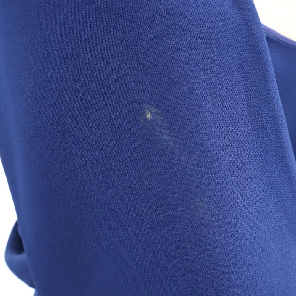 Stella McCartney ステラマッカートニー 未使用 半袖 ワンピース 42 ネイビー系 バックジップ タグ付き レディース