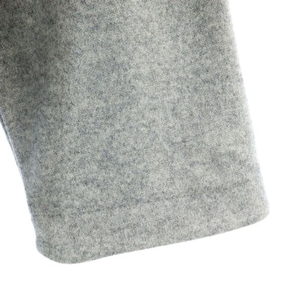 CROSSLEY クロスリー イタリア製 ウールブレンド 7分袖 ワンピース M グレー系 ドロップショルダー レディース