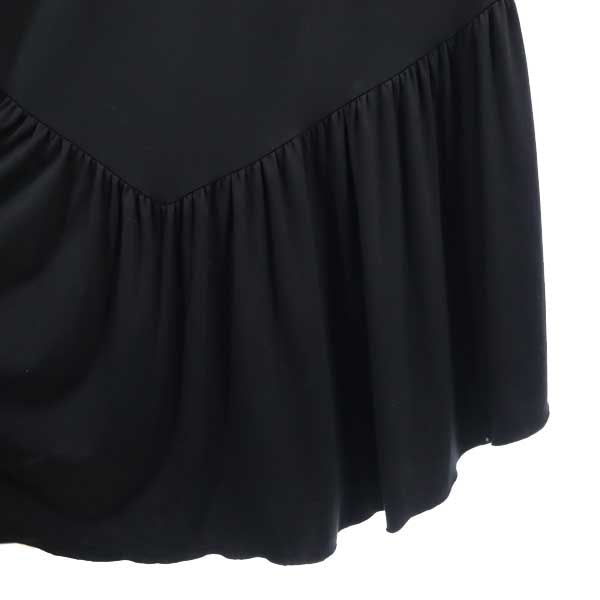 furfur ファーファー 長袖 ワンピース F 黒 レディース