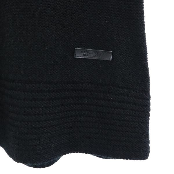 BURBERRY BLUE LABEL バーバリーブルーレーベル ニット ワンピース 38 ブラック レディース