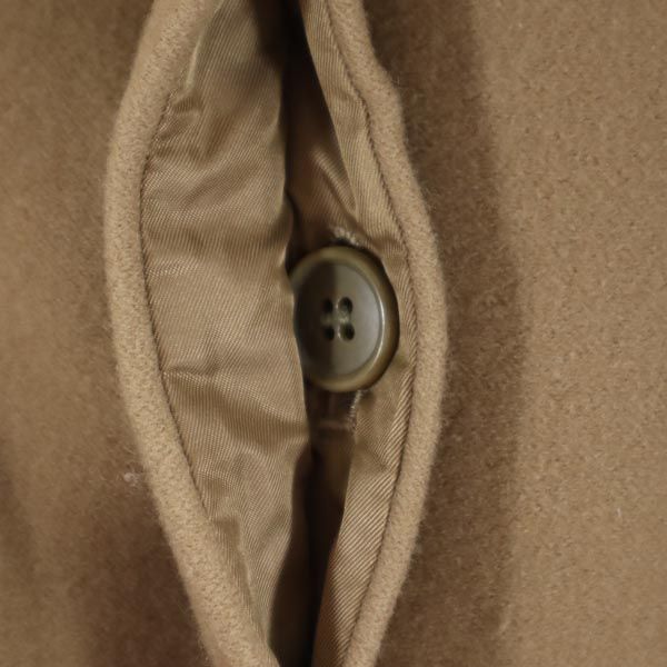 Calvin klein カルバンクライン ウール ステンカラーコート 9 ベージュ ウエストベルト付き レディース