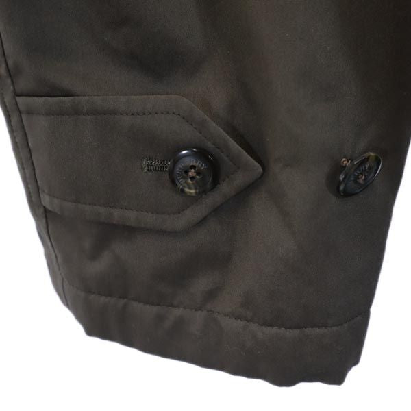 BURBERRY バーバリー 日本製 三陽商会 2WAY 中綿 ステンカラーコート M カーキ 裏ノバチェック メンズ