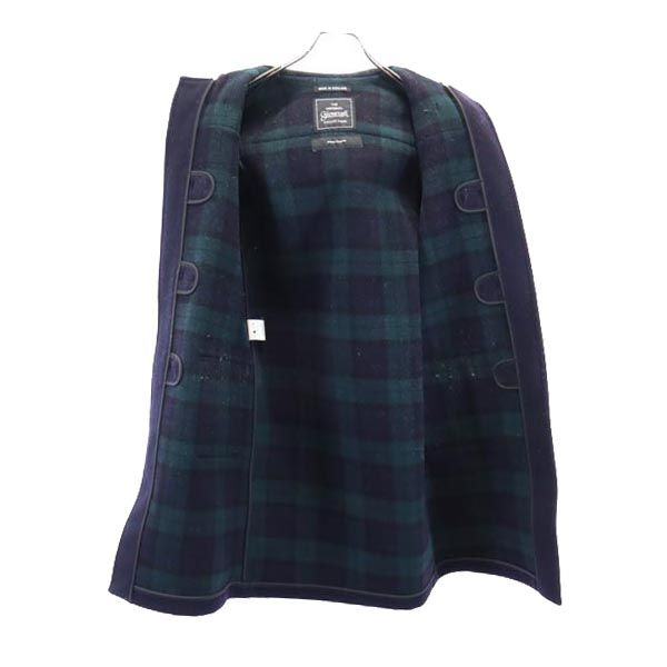 Gloverall グローバーオール ジャーナルスタンダード別注 英国製 ウールブレンド 長袖 ダッフルコート 9YEARS/134ｃｍ ネイビー キッズ