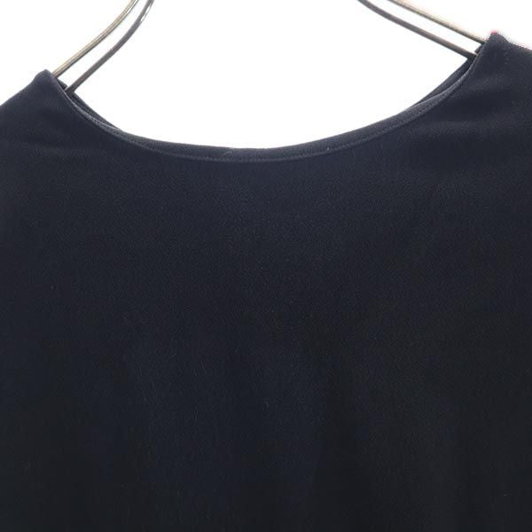 MIUMIU ミュウミュウ ノースリーブ ワンピース 44 ブラック系 レディース