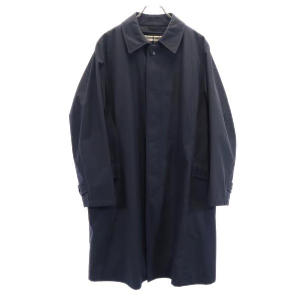 BURBERRY バーバリー 日本製 三陽商会 2WAY ステンカラーコート M 黒 中綿ライナー付き メンズ