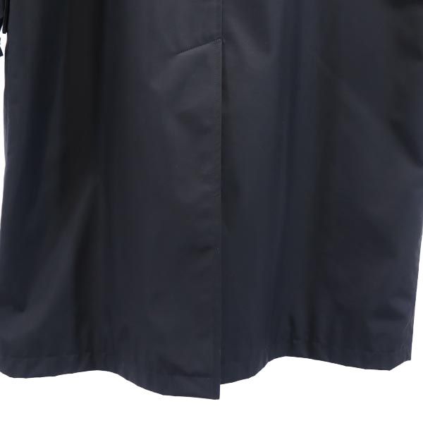 BURBERRY バーバリー 日本製 三陽商会 2WAY ステンカラーコート M 黒 中綿ライナー付き メンズ