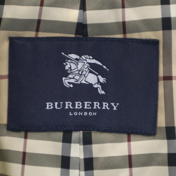 バーバリー 日本製 三陽商会 2WAY ステンカラーコート M 黒 BURBERRY 中綿ライナー付き メンズ