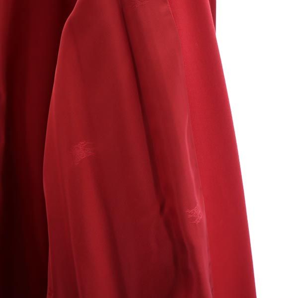 Burberrys バーバリーズ 90s オールド ステンカラーコート 9AR レッド レディース