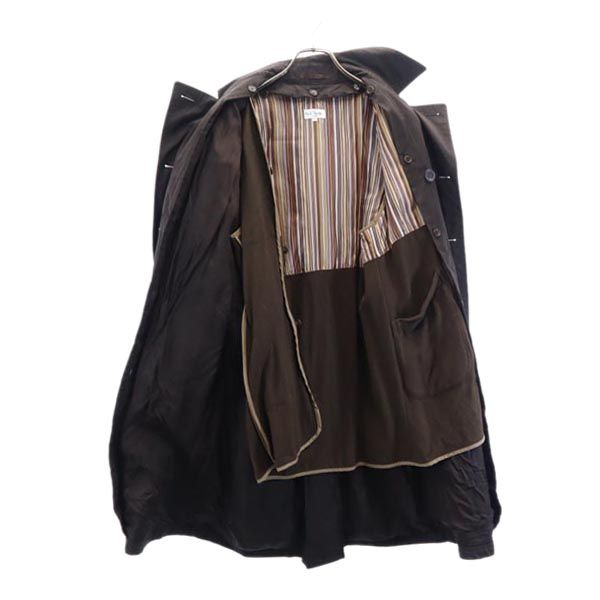 ポールスミス 日本製 トレンチコート M 茶 Paul Smith ライナー付き メンズ