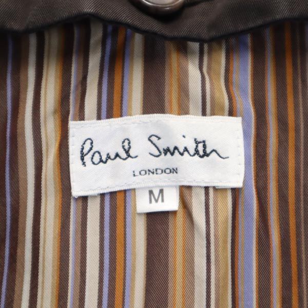 ポールスミス 日本製 トレンチコート M 茶 Paul Smith ライナー付き メンズ