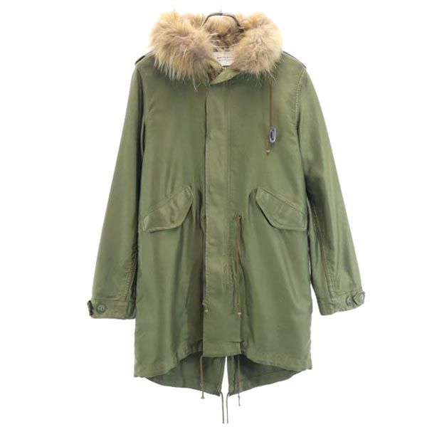 UNITED ARROWS ユナイテッドアローズ イタリア製 シルクブレンド ジャケット 160 カーキ ライナー付き キッズ