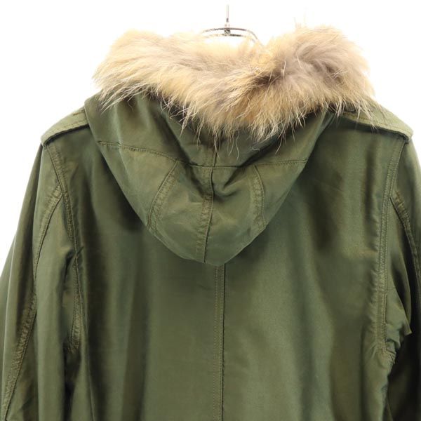 UNITED ARROWS ユナイテッドアローズ イタリア製 シルクブレンド ジャケット 160 カーキ ライナー付き キッズ