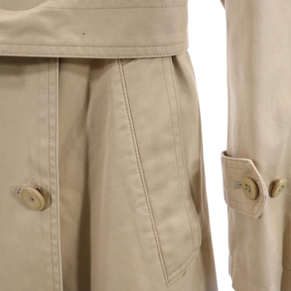 KEMPEL ケンペル トレンチコート 36 ベージュ ウエストベルト レディース