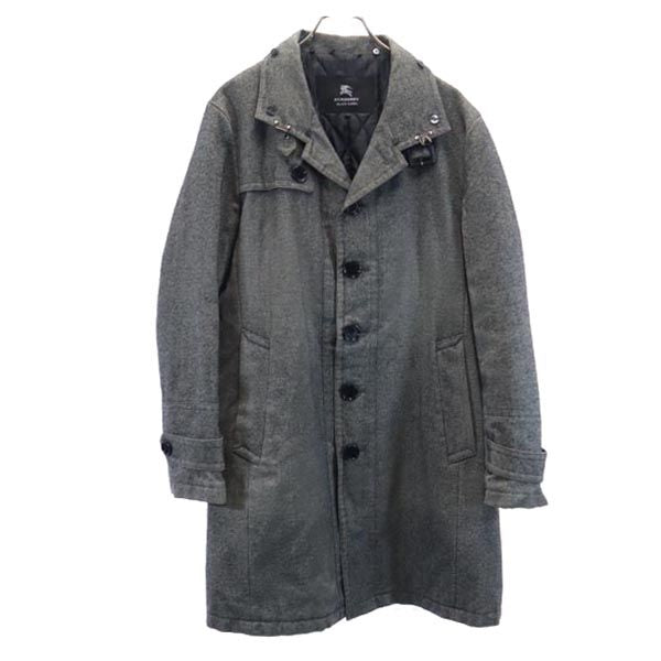 BURBERRY BLACK LABEL バーバリーブラックレーベル 三陽商会 トレンチコート L グレー系 裏キルティング メンズ