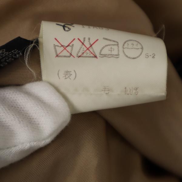 Burberrys バーバリーズ 90s カシミヤブレンド ウール ステンカラーコート 11AB3 ベージュ レディース